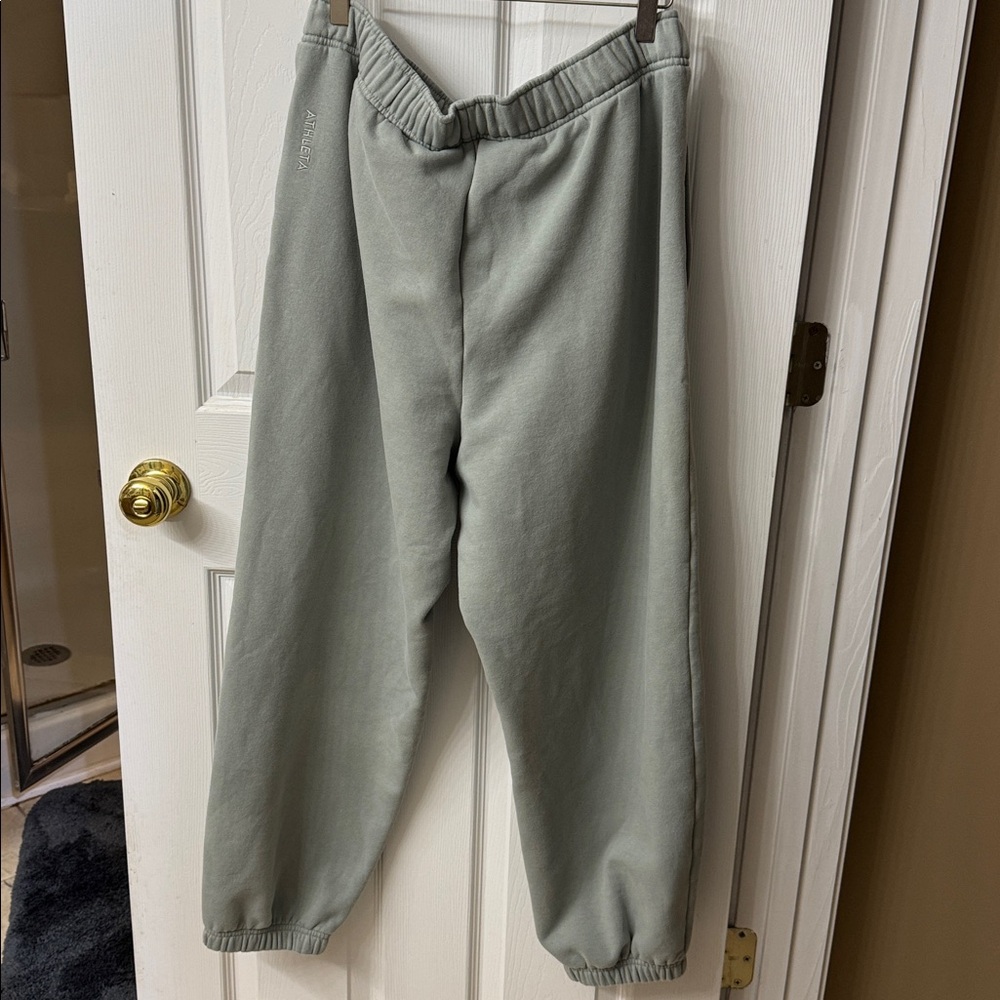 Athleta Forever fleece sweatpants - Picture 3 of 11